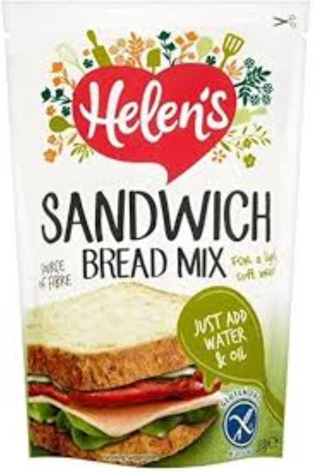 SA NC GF SANDWICH BREAD PREMIX 380G
